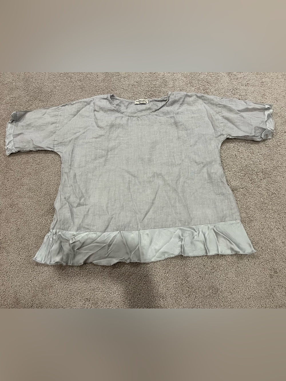 Terzo Millennio Made in Italy 100% Linen Blouse